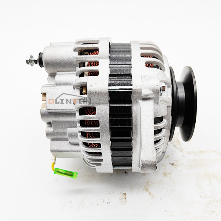 OEM Excavator Car Alternator Generator Assy For Hitachi Ex70g Isuzu 4jg1 129e20-77200 A0002616028 2616068