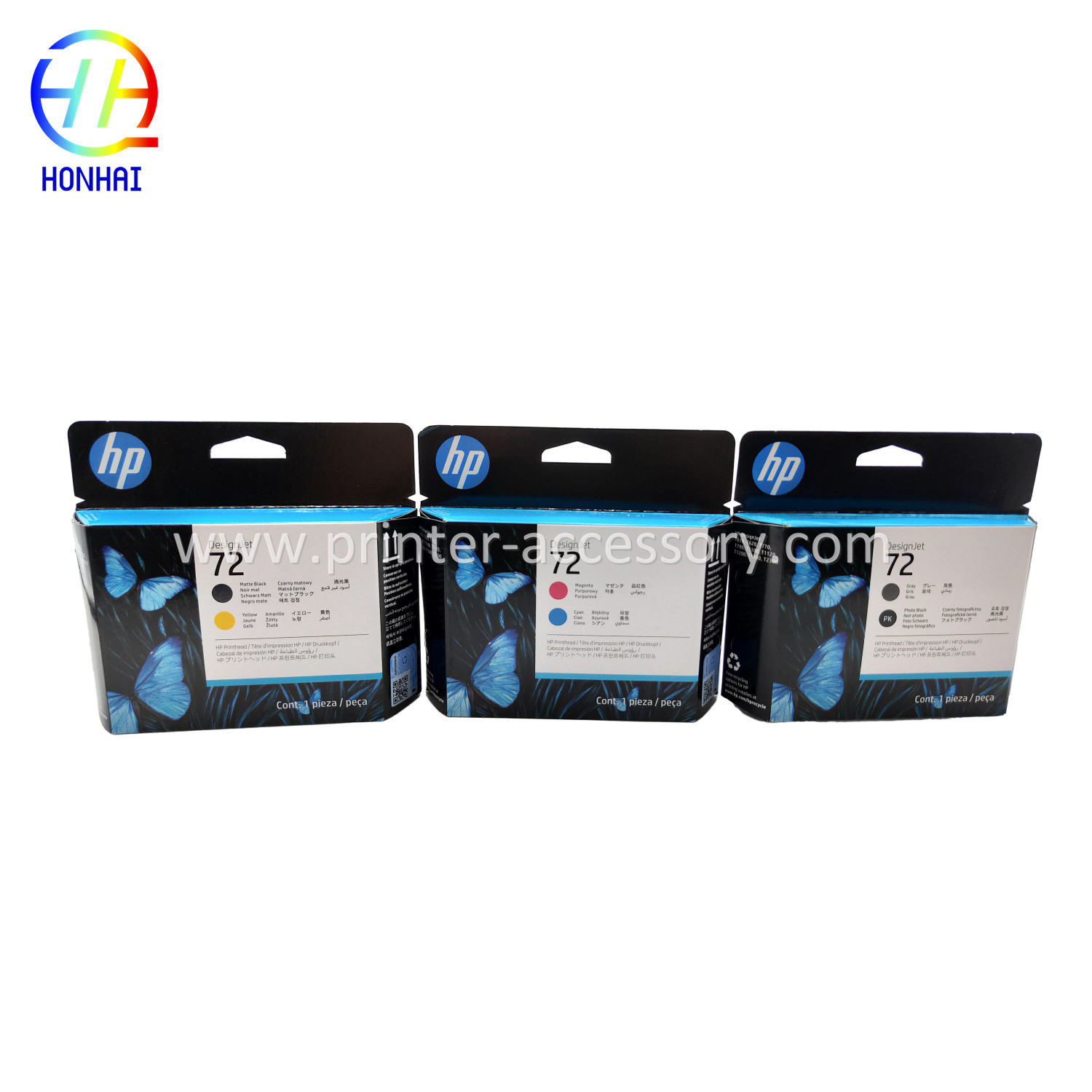 Original New Printheads For HP DesignJet T610 T620 T770 T790 T110 T1120 T1200 T1300 T2300 Printer Printhead