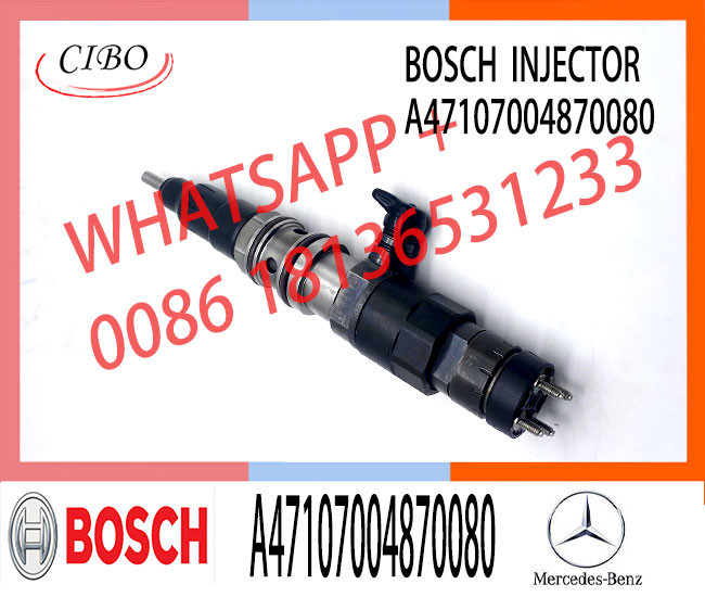 Diesel Engine Fuel Common Rail Injector 0445120270 0445120271 0986435598 A4710700487 A47107004870080