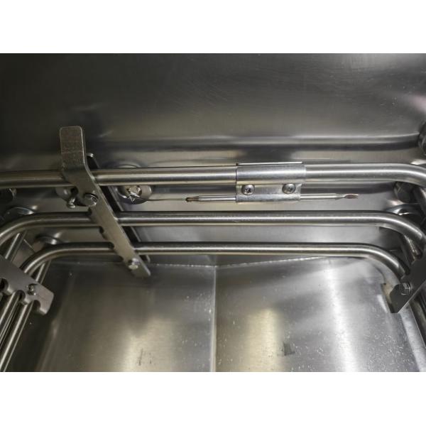 PFE-1000 Smart Touch Panel Electric Vertical Chicken Broaster Pressure Fryer With Filtration