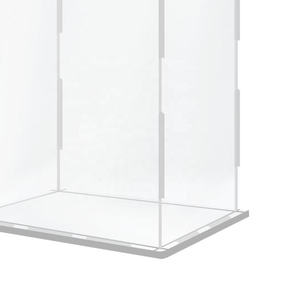 Plexiglass Acrylic Lockable Countertop Display Case Jewelry Bearbrick Case Acrylic Plexiglass