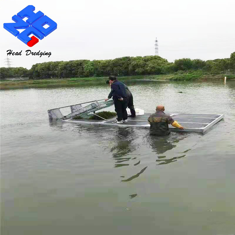 Mini Floating Aquatic Weed Harvester Foam Boat For River Cleaning
