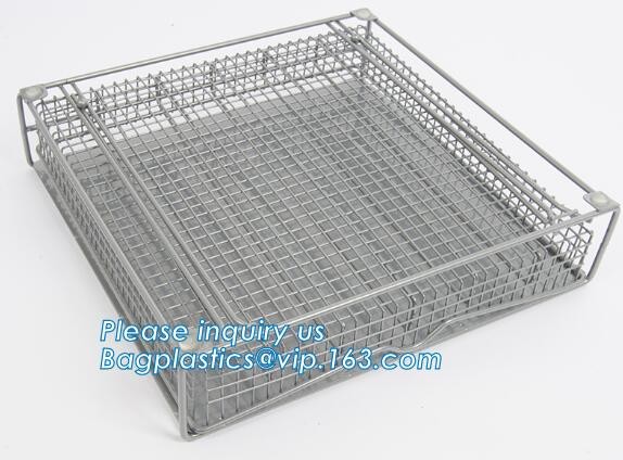 metal wire storage basket with tray in whole sale lowest MOQ sale even just buy 1 set, Kitchen storage Rose gold wire me