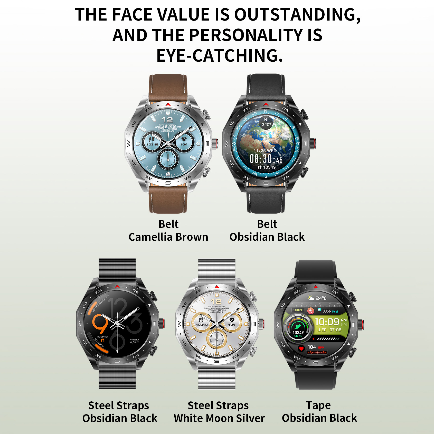 Long Battery Life TWS Support Smartwatch With Music Bracelet Syncs