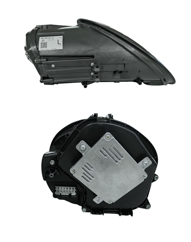 FOR 2008-2011 Porsche 997 LED headlights 911 old version upgrade new version 992, blackened, matrix, plug and play