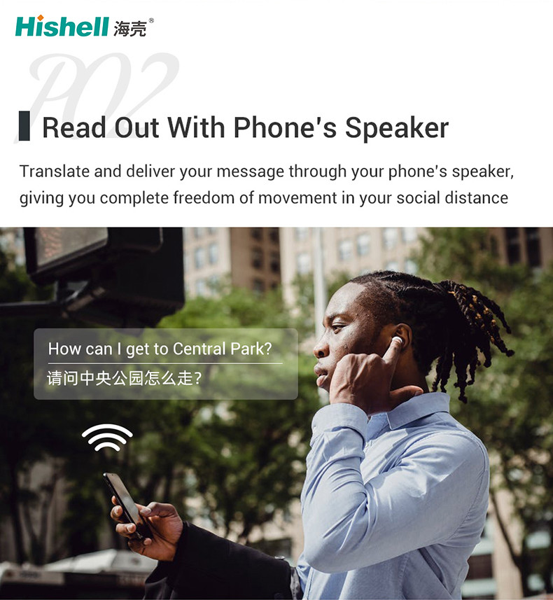 Wireless Voice Translator Earbuds