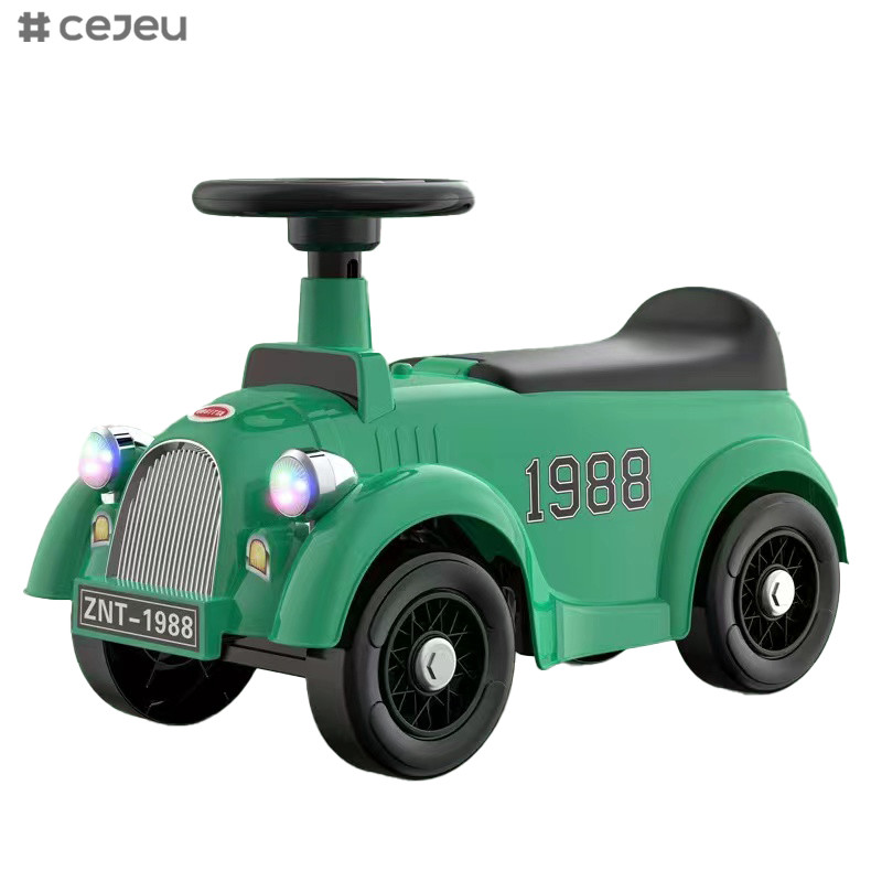 Baby Ride on Toys | Kids Musical Walker Ride on Push Car No Battery Needed,Foot to Floor Sliding Car Pushing Cart