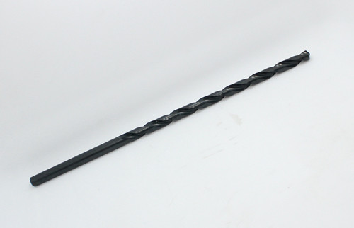 ANSI 94 HSS(M2) Extra Long Straight shank deep hole Twist Drill Bit (bright or Black finished)
