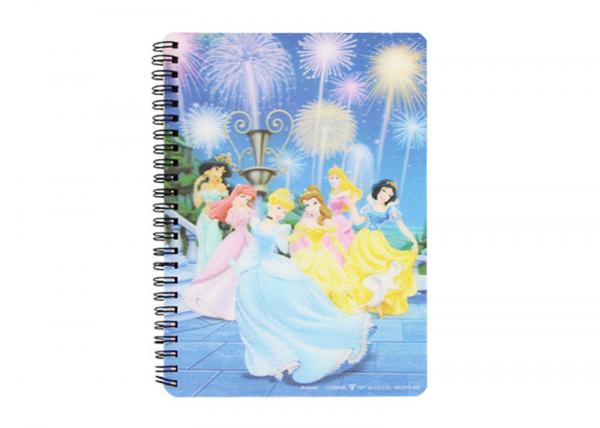 Quality Notebook Printing Princess Hard Cover grating printing spiral bound book printing service for sale
