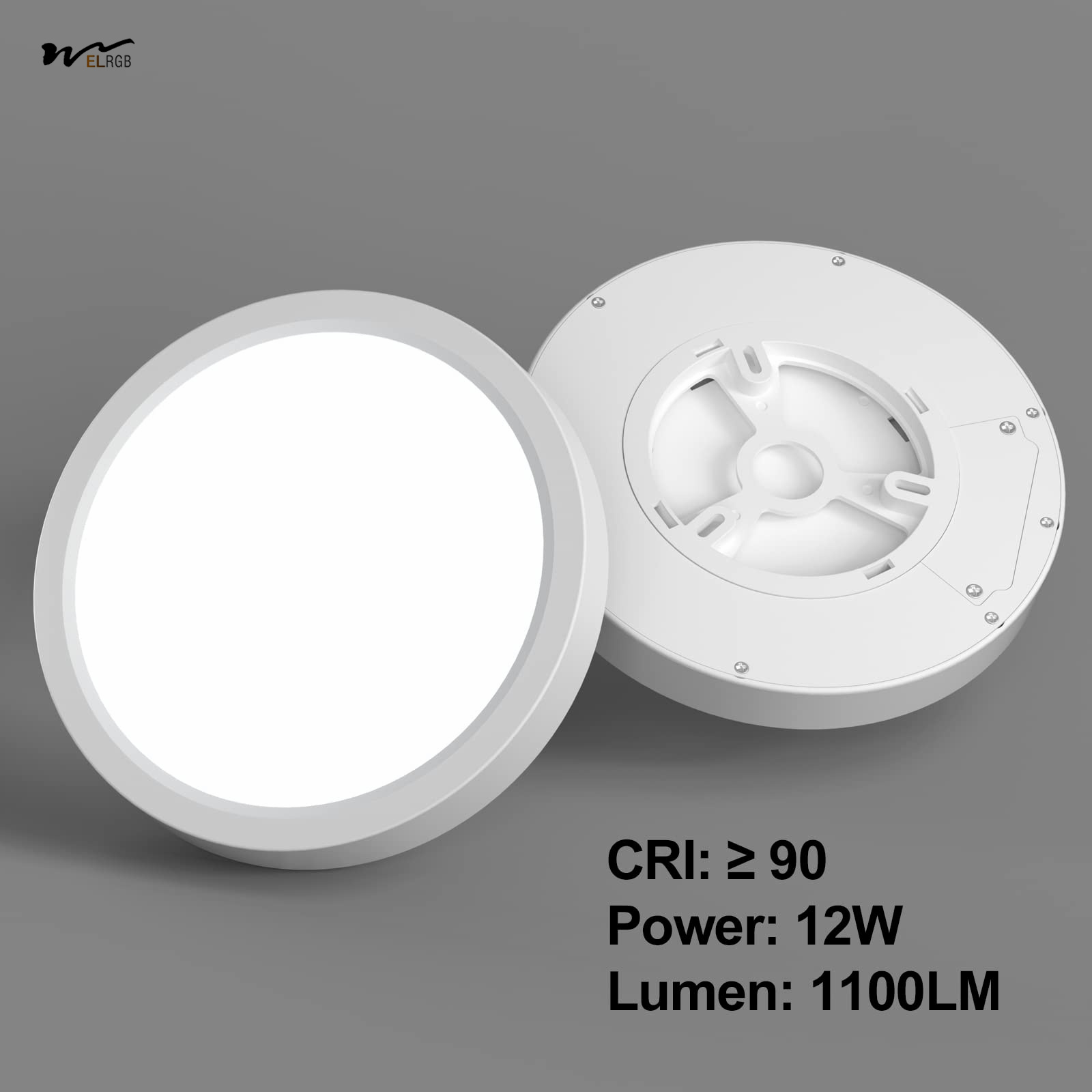 12W LED Modern Style Flat Ceiling Lamp LED Round Small Ceiling Light