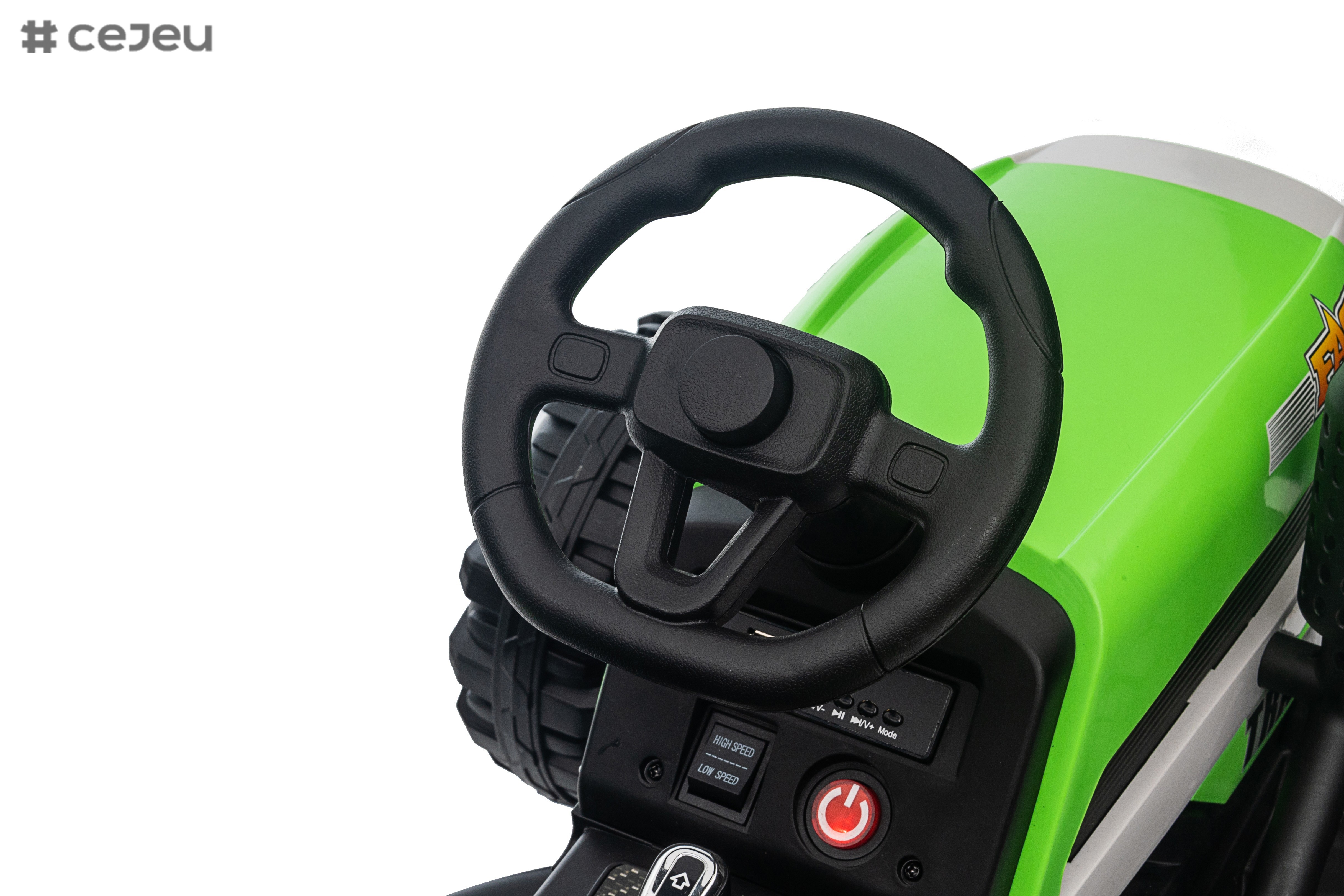 Rechargeable Battery Kids Ride On Toy Truck with 12V Rechargeable Battery and Two Motors