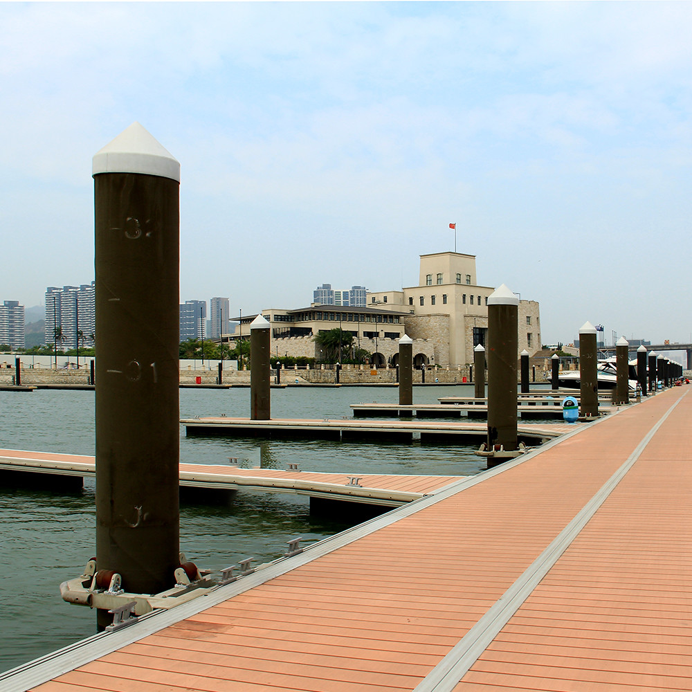 Aluminum Alloy 6061 T6 Yacht Floating Dock Sliver Painting Or Galvanized Floating Pontoon Bridge