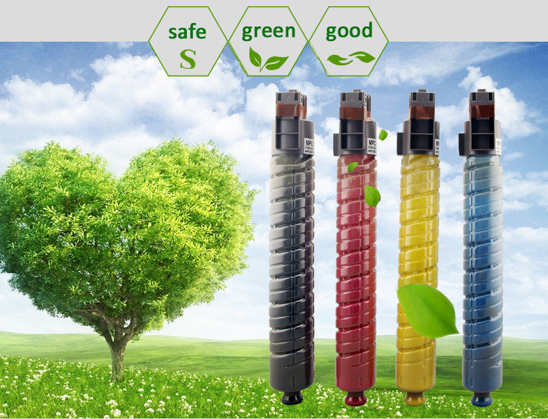 MPC4500 Copier Ricoh Color Toner Cartridge Aficio MPC3500 4 Sets