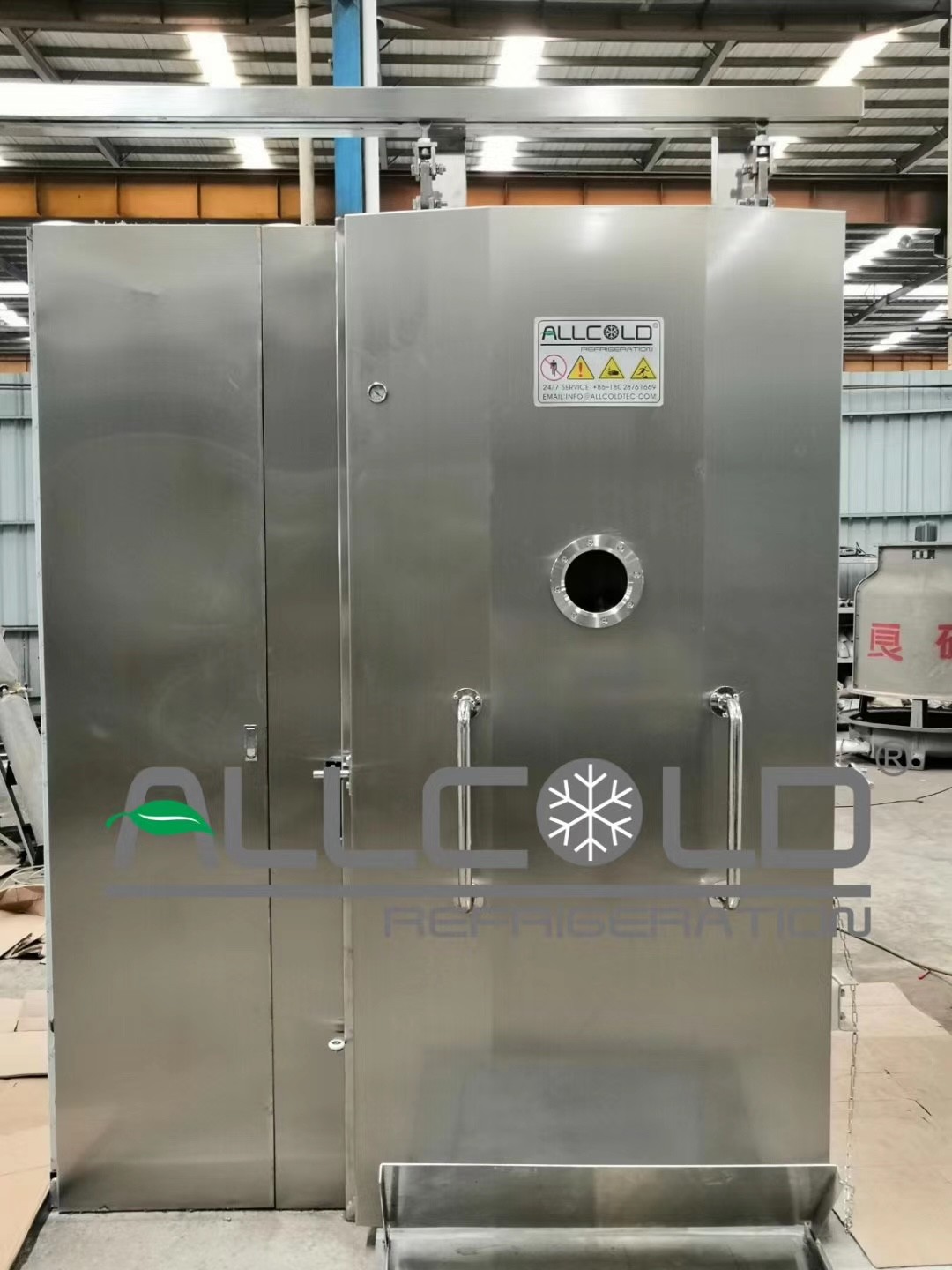 Compressor 16.5KW R404A Vacuum Pre Cooler For Bread