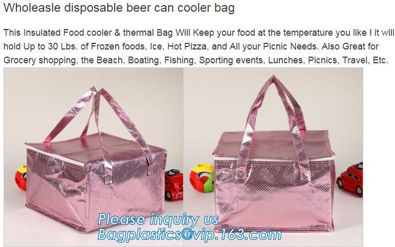 cooler bag waterproof oxford shoulder bag ice pack thermal picnic lunch box vehicle insulation bag for meal drinks pack
