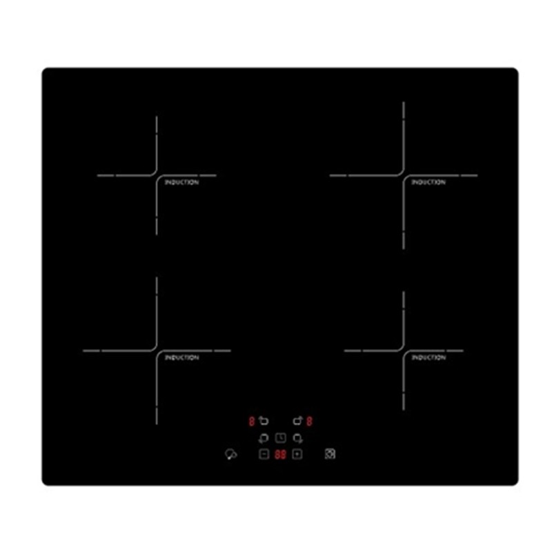 9.5kg Black Color 50hz Four Burner Induction Cooktop