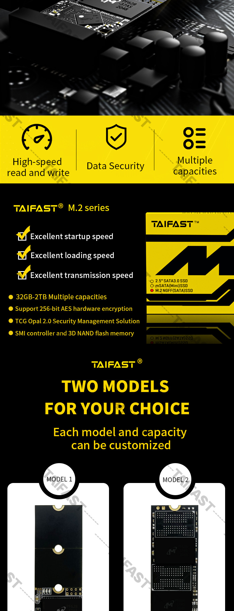 ROHS M 2 NGFF SSD 240gb Taifast SMI 2280 Hard Drive 80*22 MM