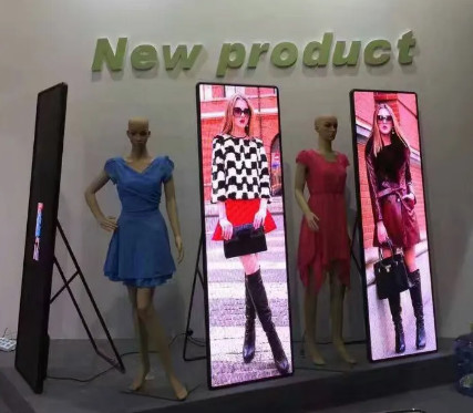 Indoor Led Poster Floor Standing Display Screen P1.5 P1.6 P1.8 P2.0 P2.5 P3