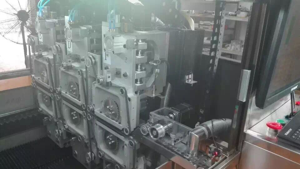 Computer CNC PCB V Cut Machine , 40M / min Circuit Board Cutter