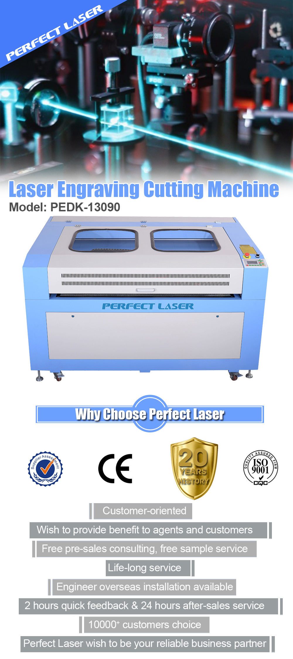 60W 80W 100W 130W 150W CO2 Laser Engraving Machine for Leather Paper Wood Cloth