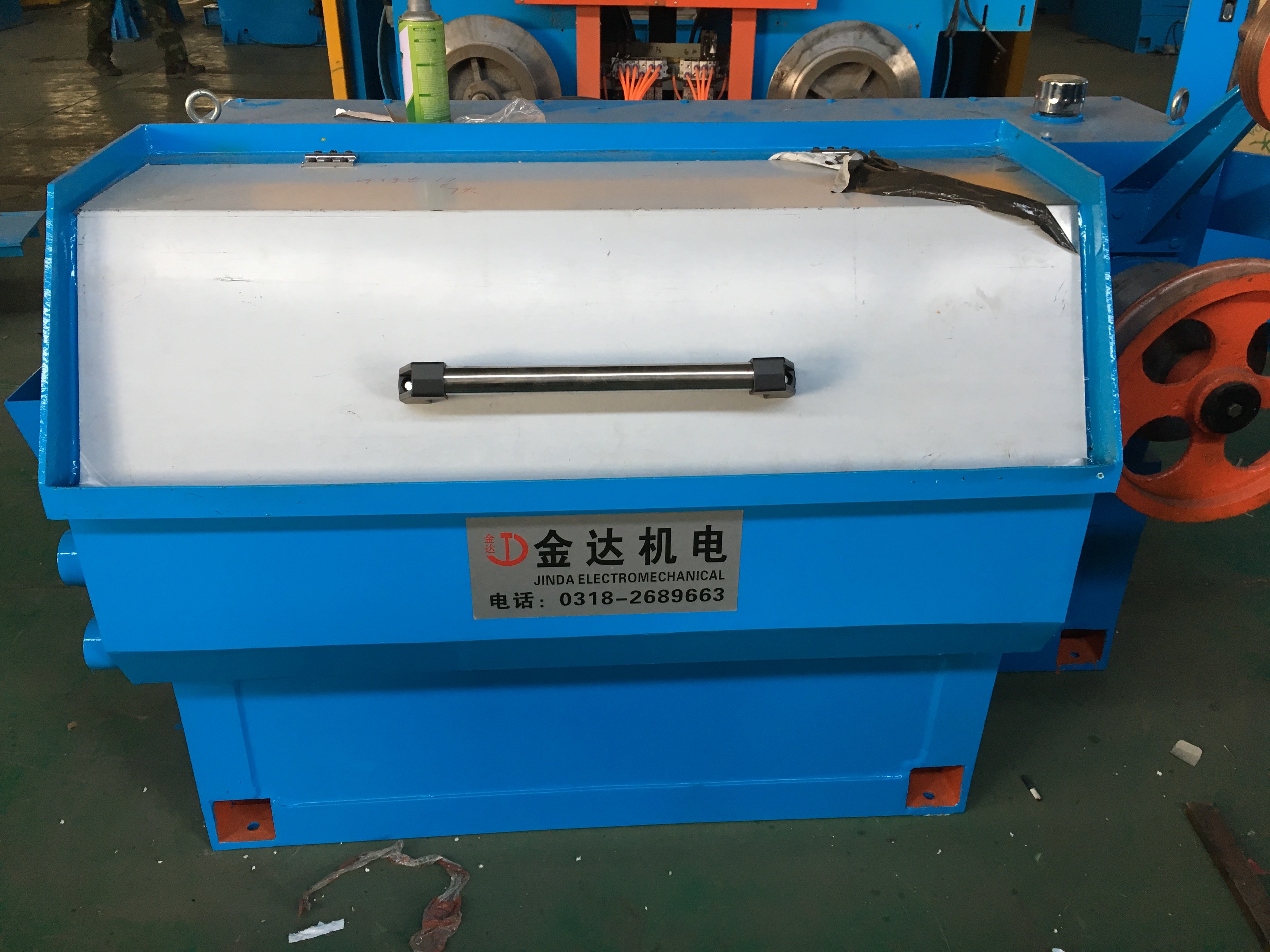 17D Intermediate Copper Wire Drawing Line Chain Type for Cable Production