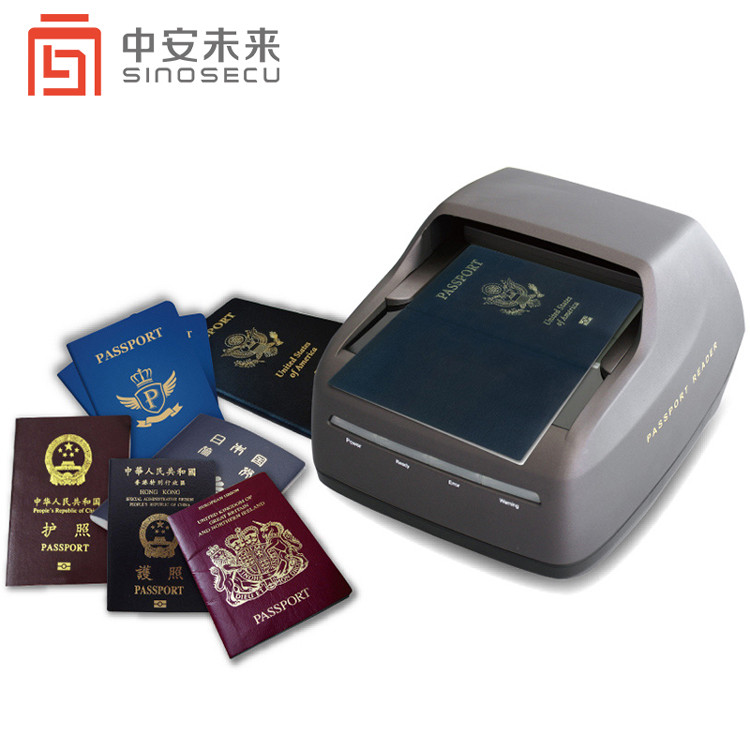 Passport and ID Card Reader USB2.0 Document Scanner for Car Rental USB2.0 Interface