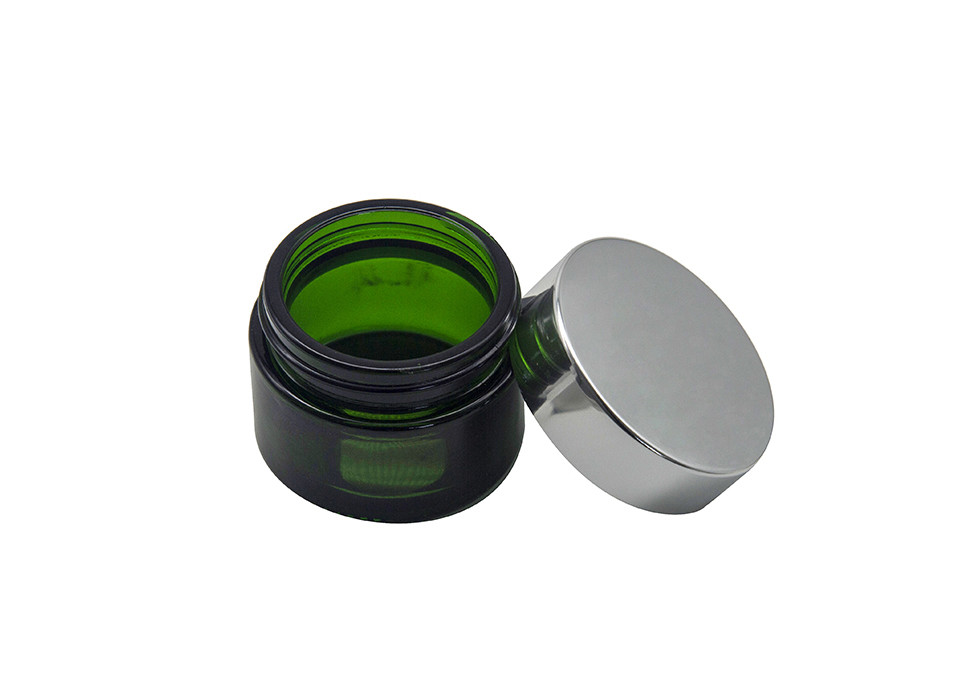 5g 5ml Mini Clear Cosmetic Eye PP Black Lid Empty Cream Bottles