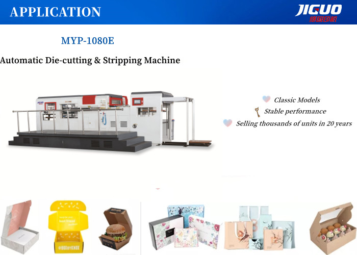 7500s/H Creasing And Die Cutting Machine Stripping Craft Paper Boxes