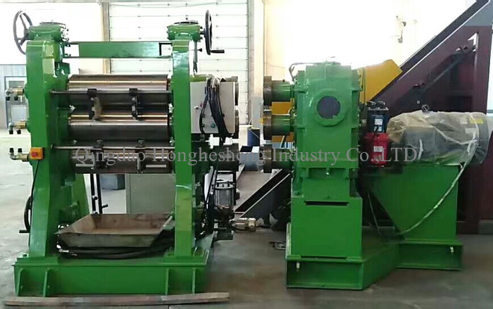 3 Roll Rubber Calender Machine For Rubber Sheet
