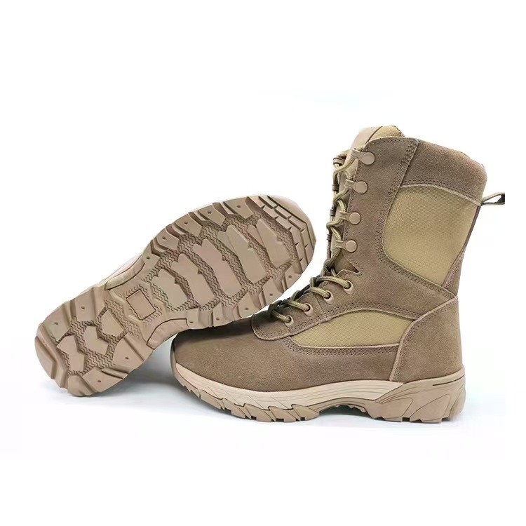Hiking Working Boots Extra Large Boots High Top Combat Footwear Breathable