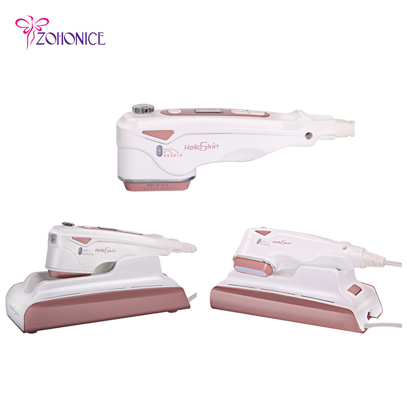 Mini Multi Function Hifu Beauty Equipment Facial Lifting Anti Wrinkle Machine