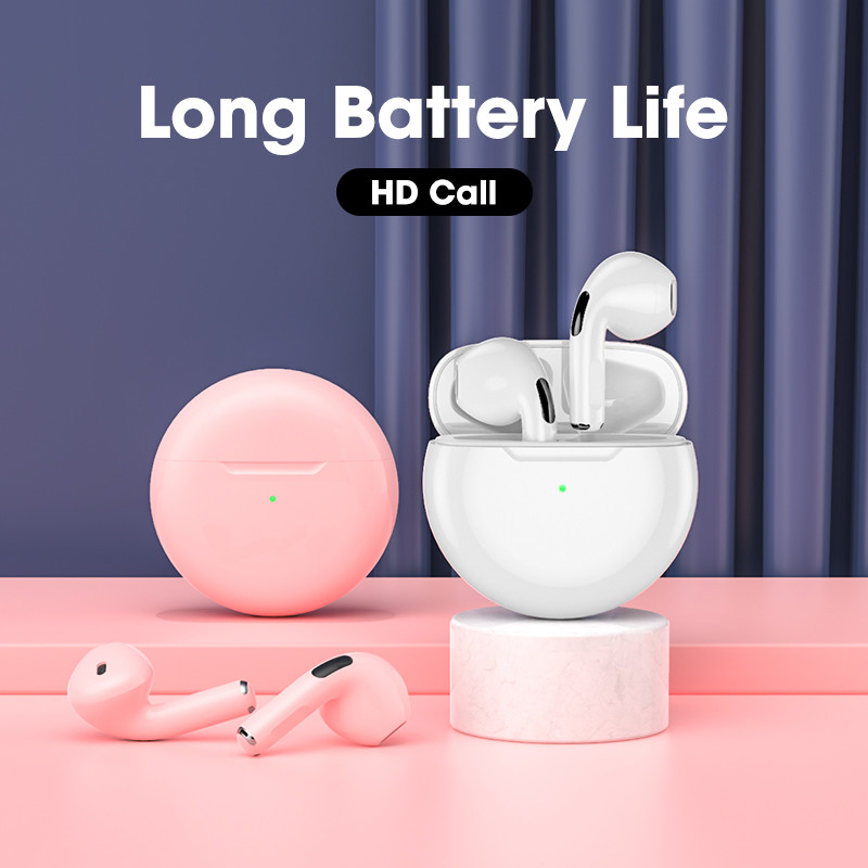 Dual Microphone Wired Ear Hook Headphones 500mAh Touch Control
