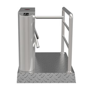 Ticket System Tripod Turnstile Gate Barcode RFID Fingerprint Access Control