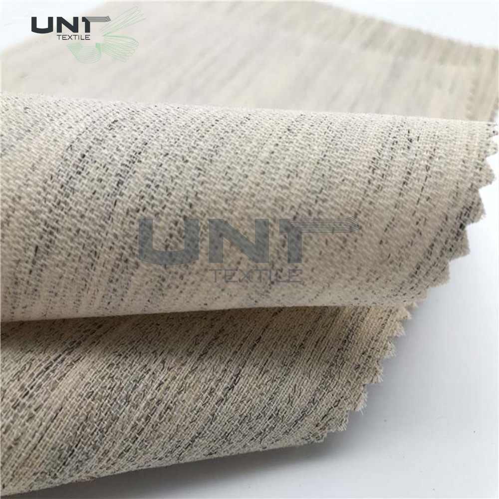 Goat Hair woven interfacing for jacket , Lining and Interlining with Smooth Handfeeling