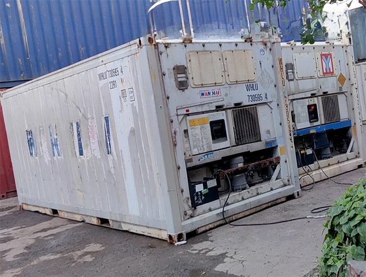 Carrier Daikin Thermo King Refrigeration Units 20ft Reefer Container for Meat Transportation and Storage in Good Condition