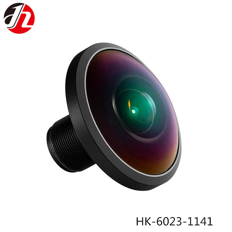 1.5mm Surveillance Camera Lenses , Panoramic Camera Lens Low Distortion