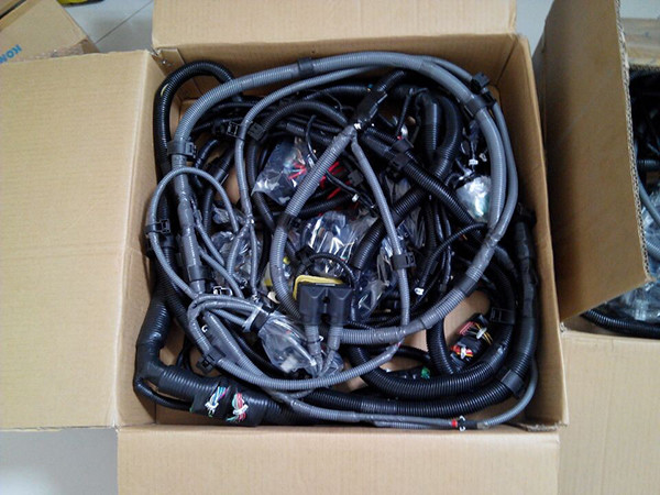 Copper DC30V Excavator Wiring Harness Excavator Electric Parts
