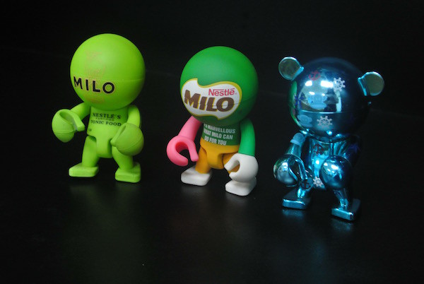 Lovely Milo Character Custom Action Figures Different Style / Material