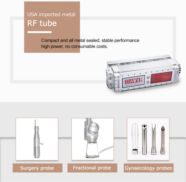 Air Cooling 1000 Points 40w Fractional CO2 Laser Machine