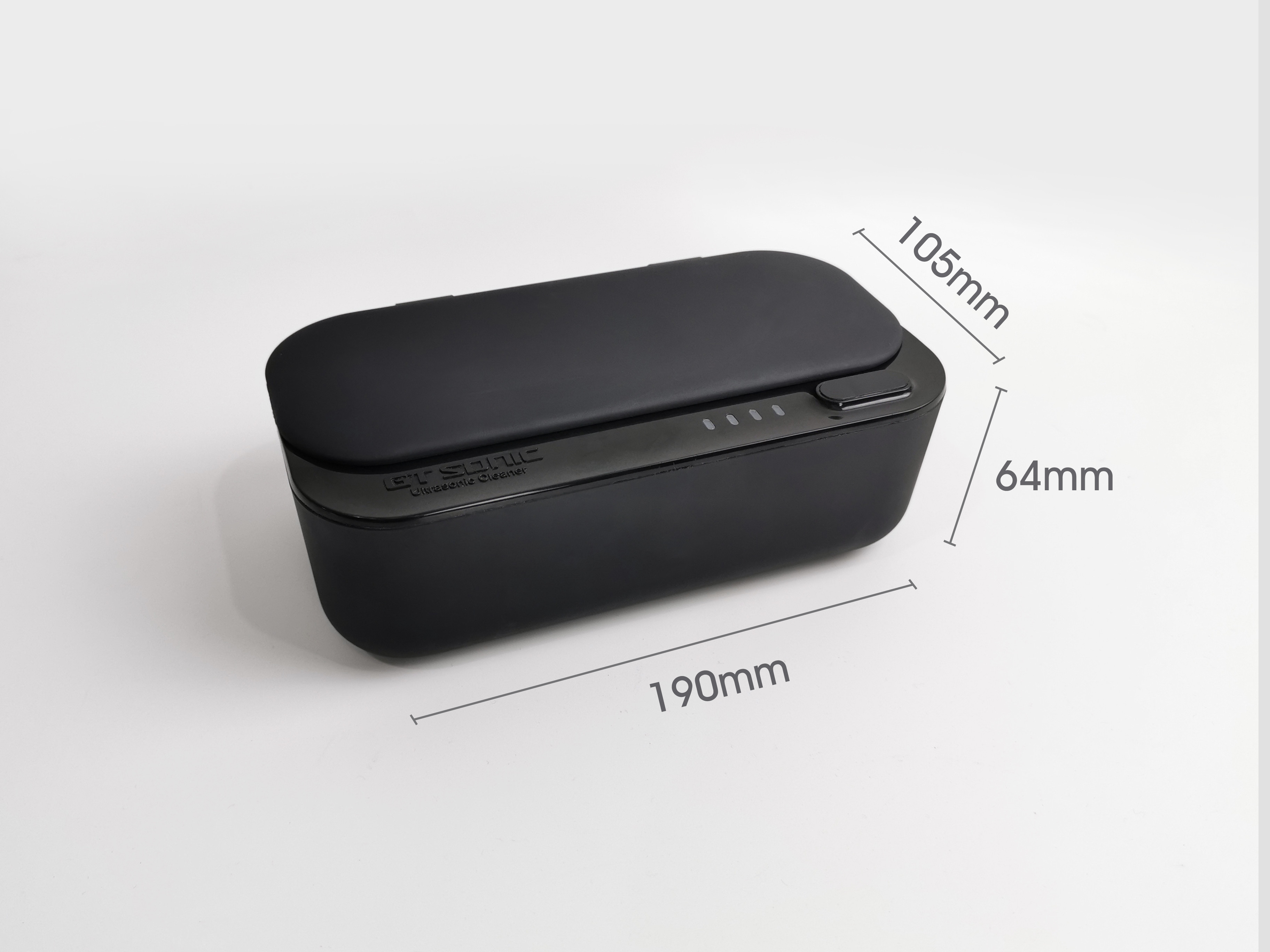 Rechargeable GT SONIC Ultrasonic Cleaner For Toothbrush Tableware Braces Comb, 2500mAh Battery, 46kHz Frequency