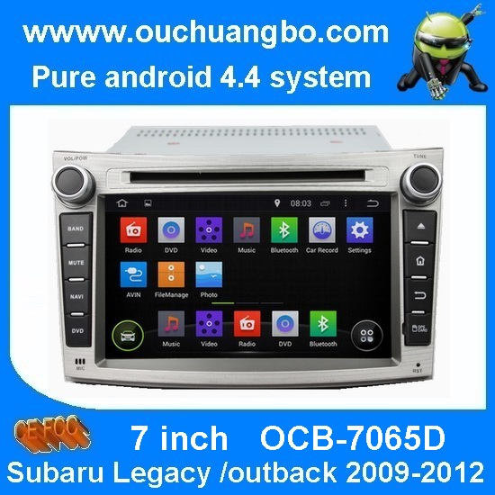 Ouchuangbo Car DVD System for Subaru Legacy /outback 2009-2012 GPS Navigation Stereo Android 4.4 OCB-7065D