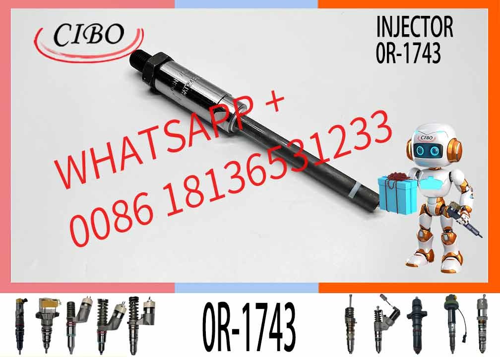 Fuel Injector 4W7016 0R-1743 0R-3418 For Excavator Engine 3304 3304B 3306B 3306