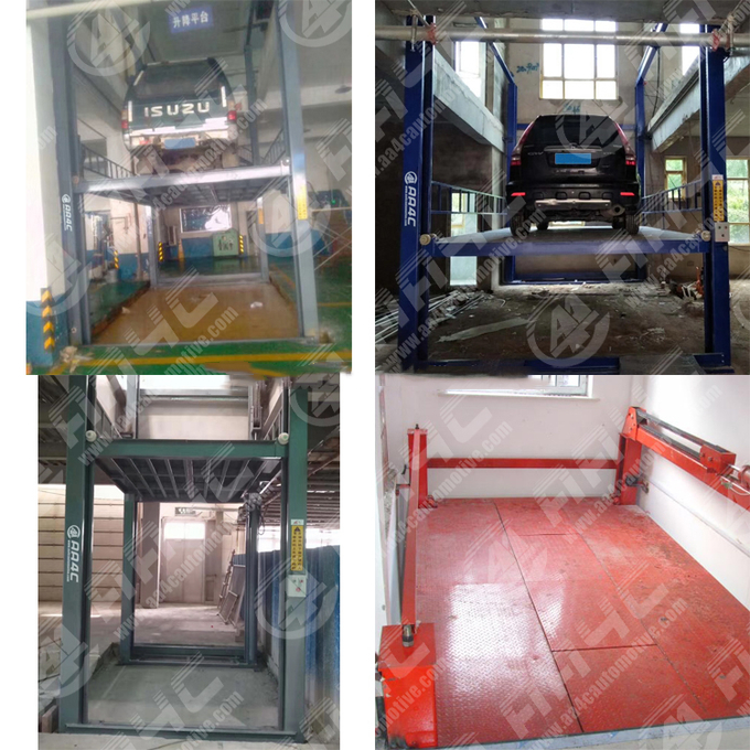 AA4C Heavy Duty High Rise 4 Post Car Vehicle Lift Car Elevator Car Parking Lift 3.5M High