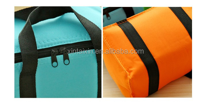Manufacturers across the border to produce thermal insulation bags Oxford cloth lunch bags