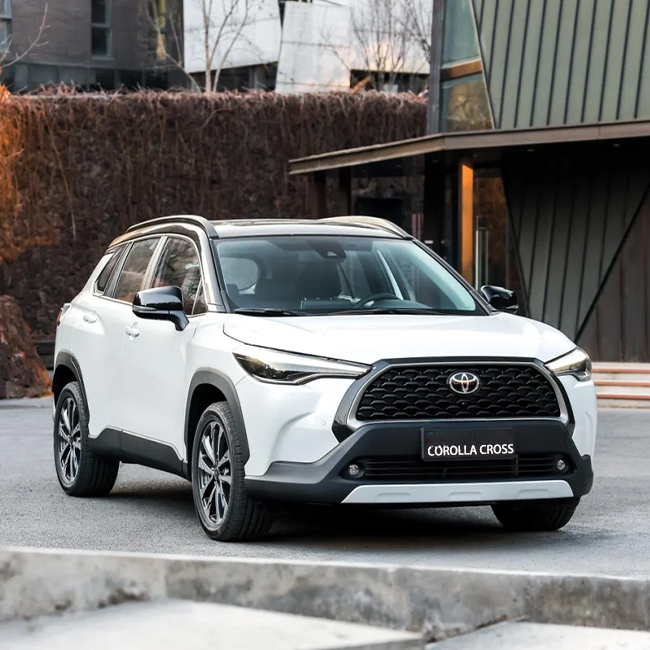 2024 Toyota Corolla Cross Hybrid 2.0L SUV FWD 5 Seats Luxury High Speed Gasoline Car Made in with Torsion Beam Suspension