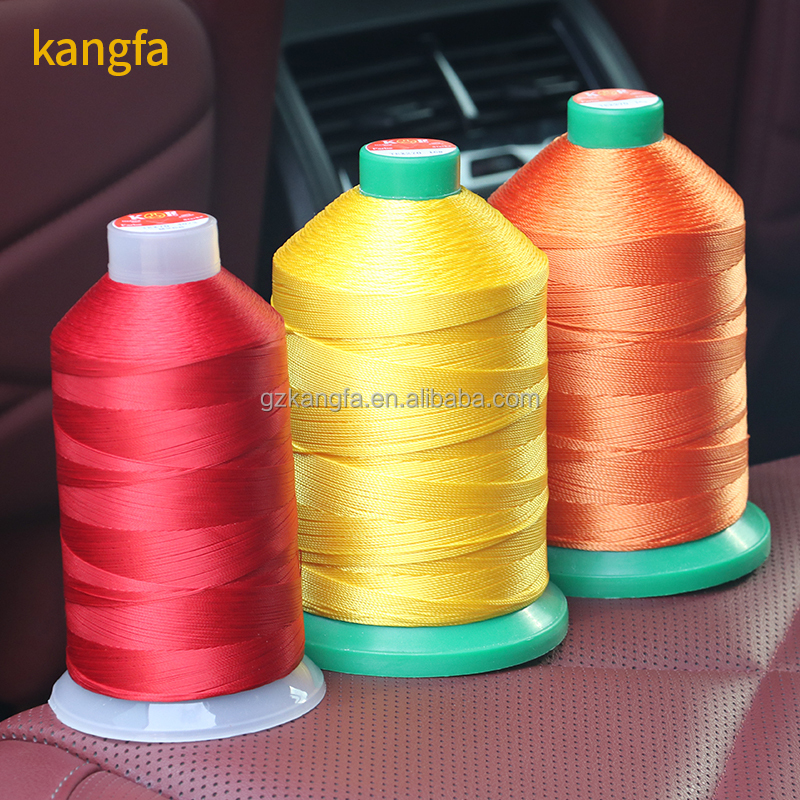 Plastic cone 100% continuous filament polyester thread TEX70 for crochet Free Sample