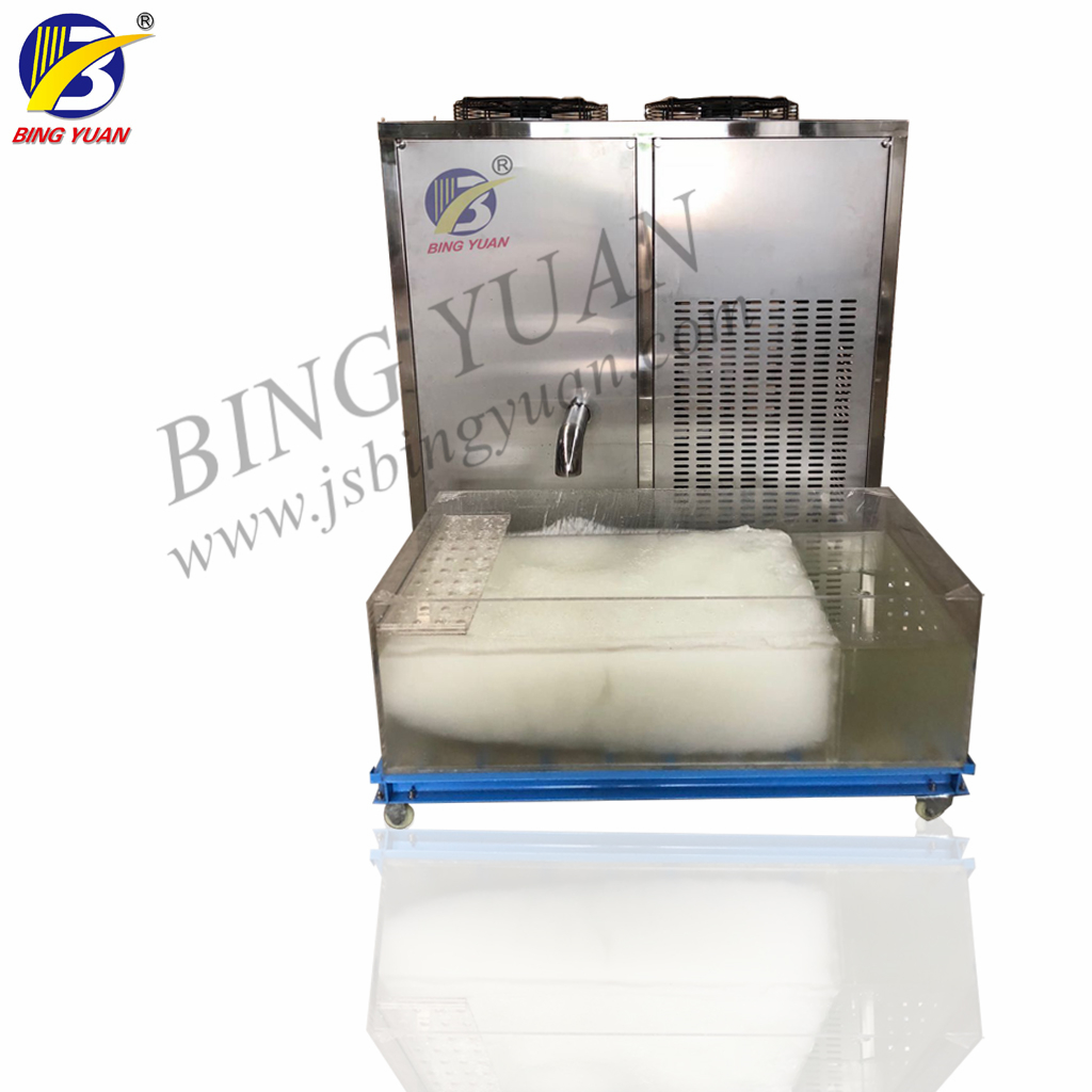 Air Cooling Seafood 380V 124.3KW 3T Slurry Ice Machine