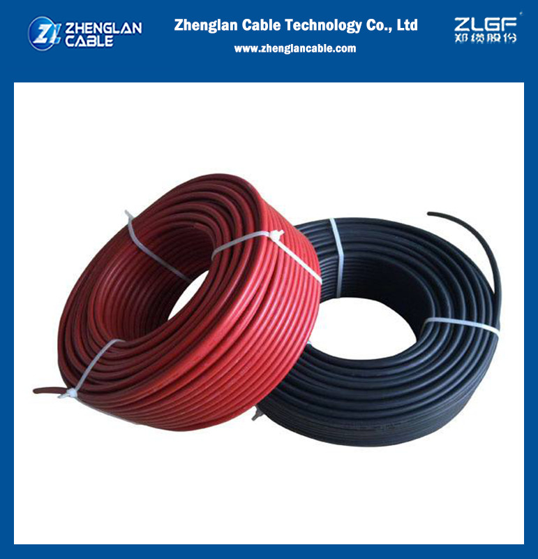 Tinned Copper Photovoltaic Solar Cable Dc 1.5mm 2.5mm 4mm 6mm 8mm 10mm