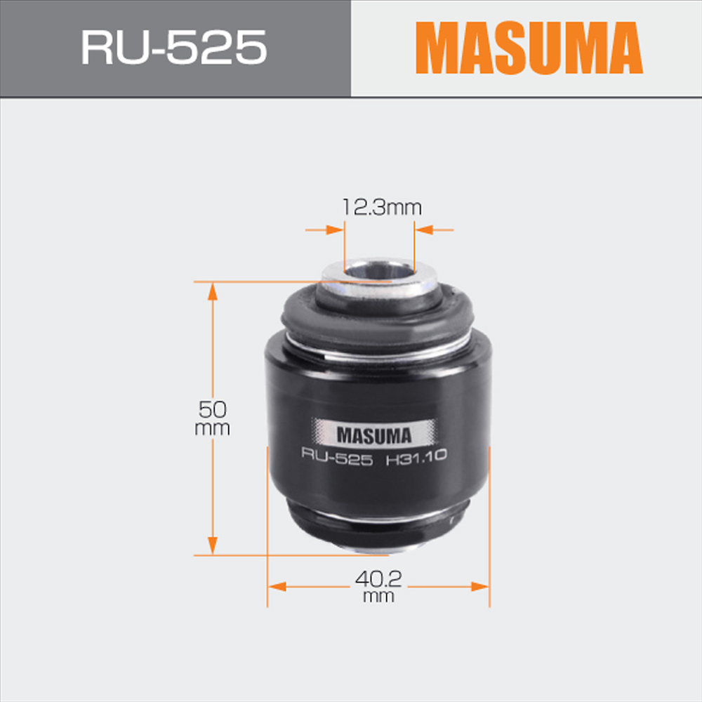 Suspension Bush RU-525 MASUMA Auto Mountings for SUBARU EXIGA 00649594 20257XA000 4JG2