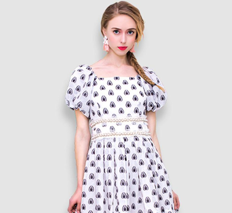 100% Pure Tencel Cotton Fabric 210gsm Red Lyocell Midi Dress